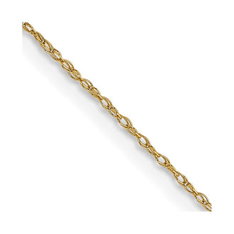 Buy Stylish 22-Inch .5mm 14K Gold Cable Rope Chain - Affordable Luxury Jewelry