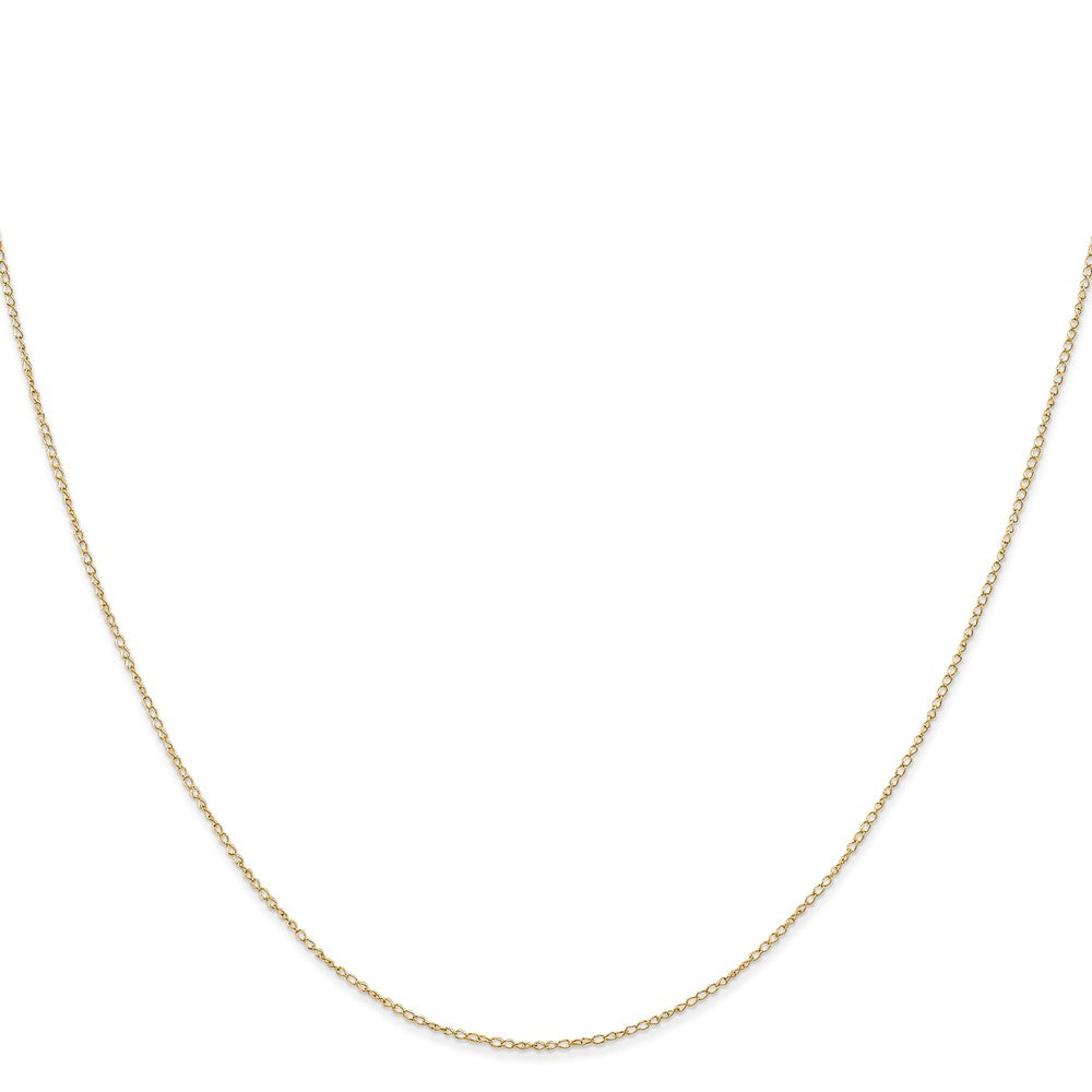 Buy Exclusive 14K Gold .42mm 13-Inch Curb Chain - Stylish Spring Ring Clasp