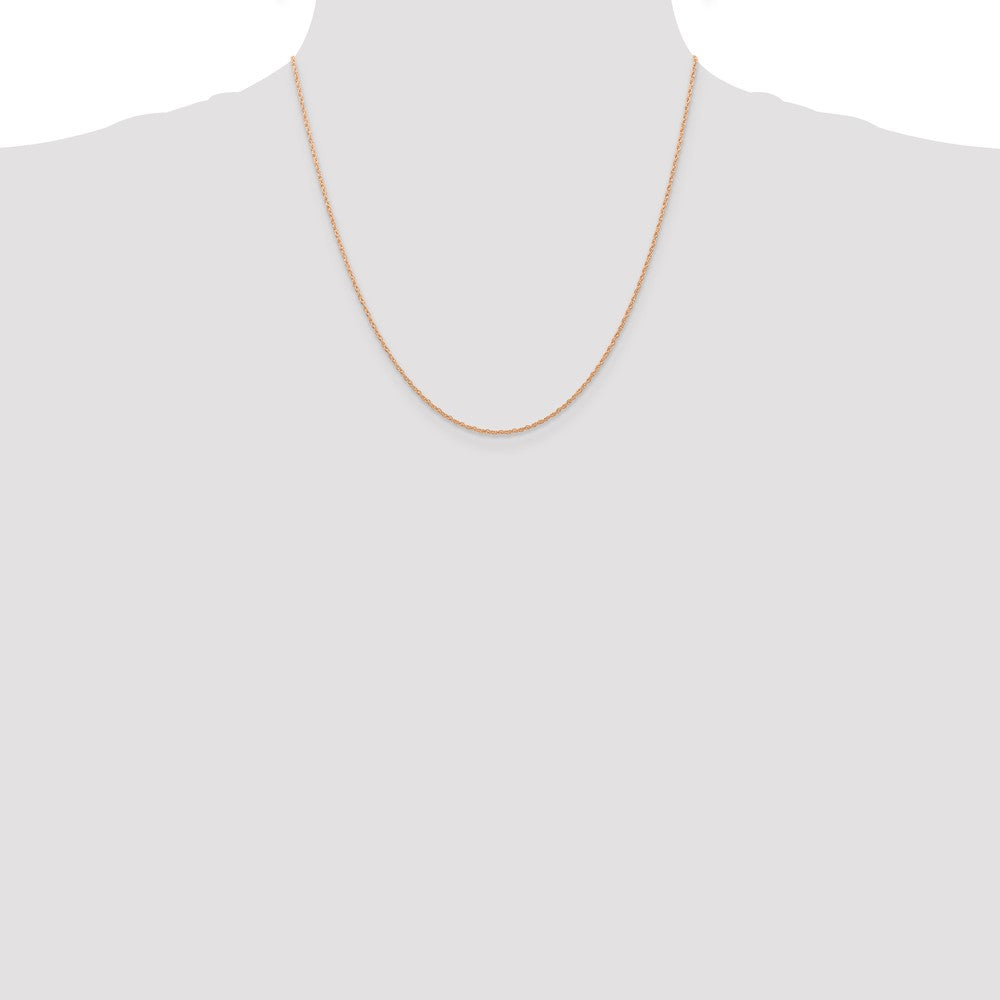 Buy Stylish 14K Rose Gold 20-Inch Cable Rope Chain - Affordable Luxury Piece