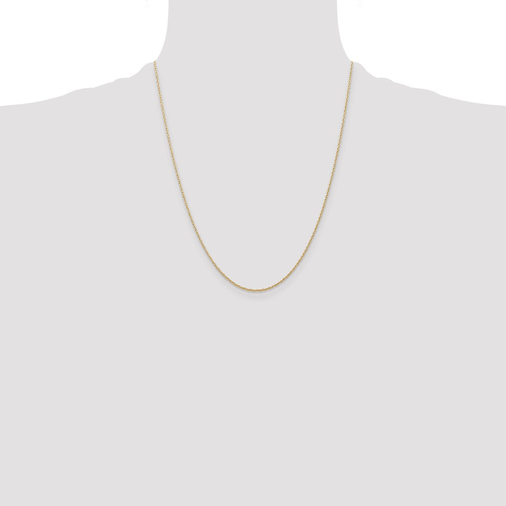 Buy Exclusive 14K Gold 22-Inch 0.7mm Cable Rope Chain - Affordable Luxury