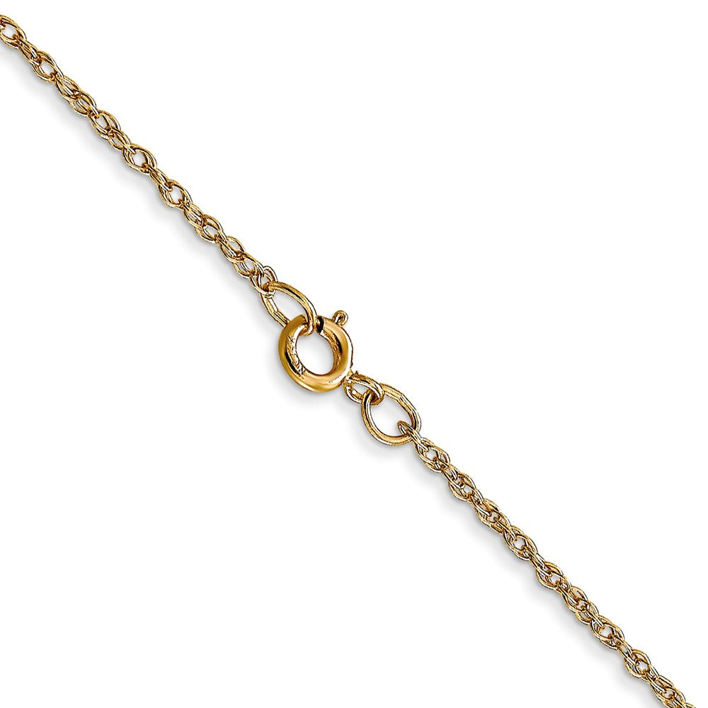 Shop Exclusive 14K Gold 14-Inch .95mm Cable Rope Chain - Stylish Value!