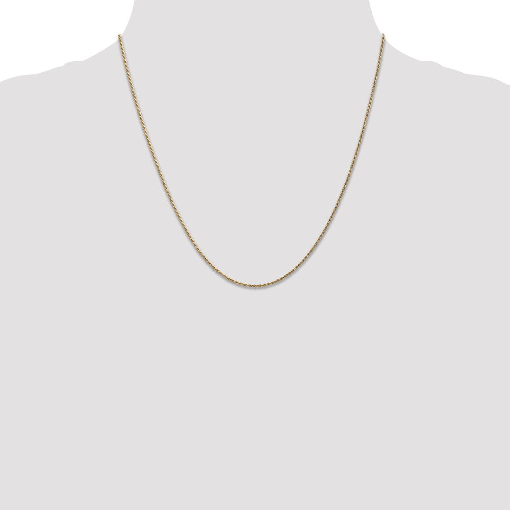 Buy Stylish 14K Gold 20-Inch .95mm Cable Rope Chain - Affordable Luxury!