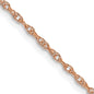 Shop Exclusive 14K Rose Gold 18-Inch 1.15mm Cable Rope Chain - Stylish Value!-1