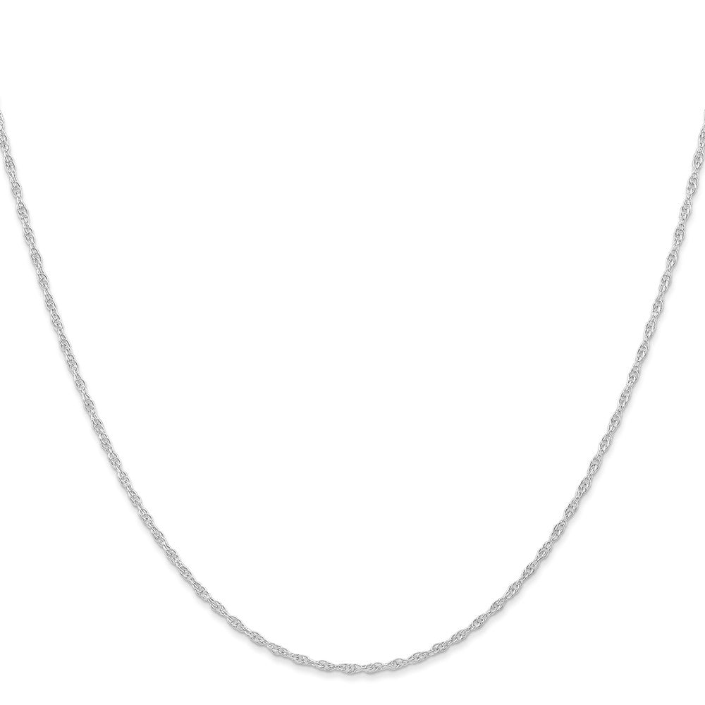 Buy Stylish 14K White Gold 16-Inch Cable Rope Chain - Affordable Elegance