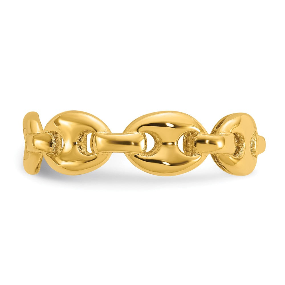 Shop 14K Gold 5.7mm Mariner Link Band Ring - Stylish Luxury Jewelry