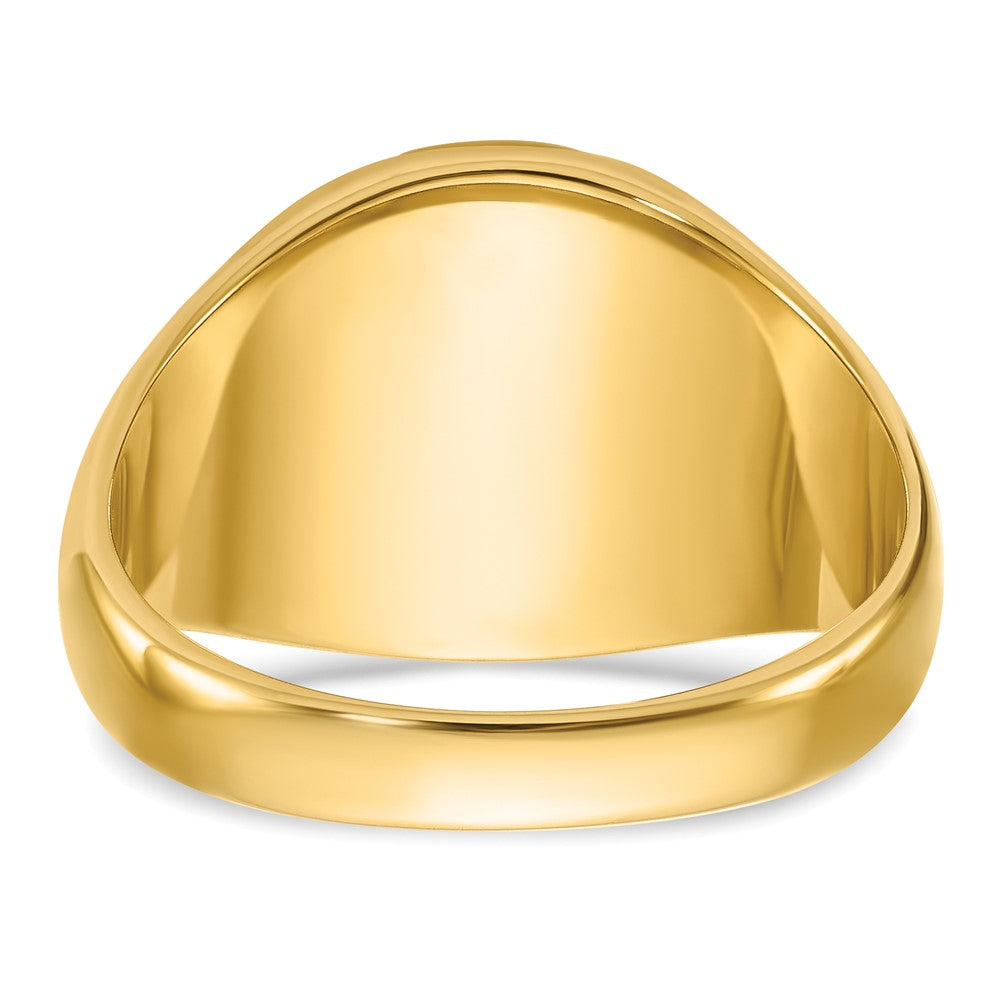 High-Quality 10K Men's Masonic Ring with Lab-Created Ruby & Enamel - Stylish Value