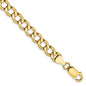 Shop Luxury 14K Gold 8-Inch Semi-Solid Curb Bracelet - 6.5mm Links-7