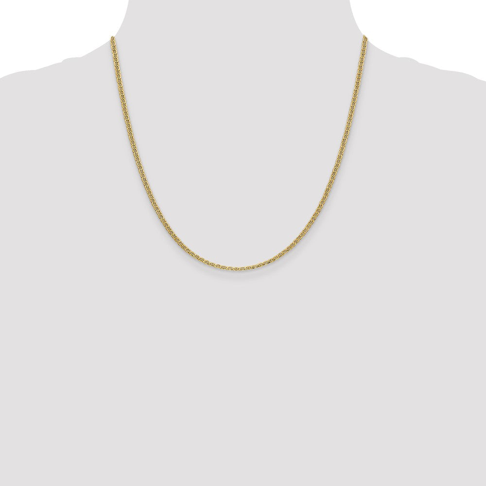Buy Stylish 14K Gold 20-Inch Anchor Chain - 2.4mm, Affordable Luxury