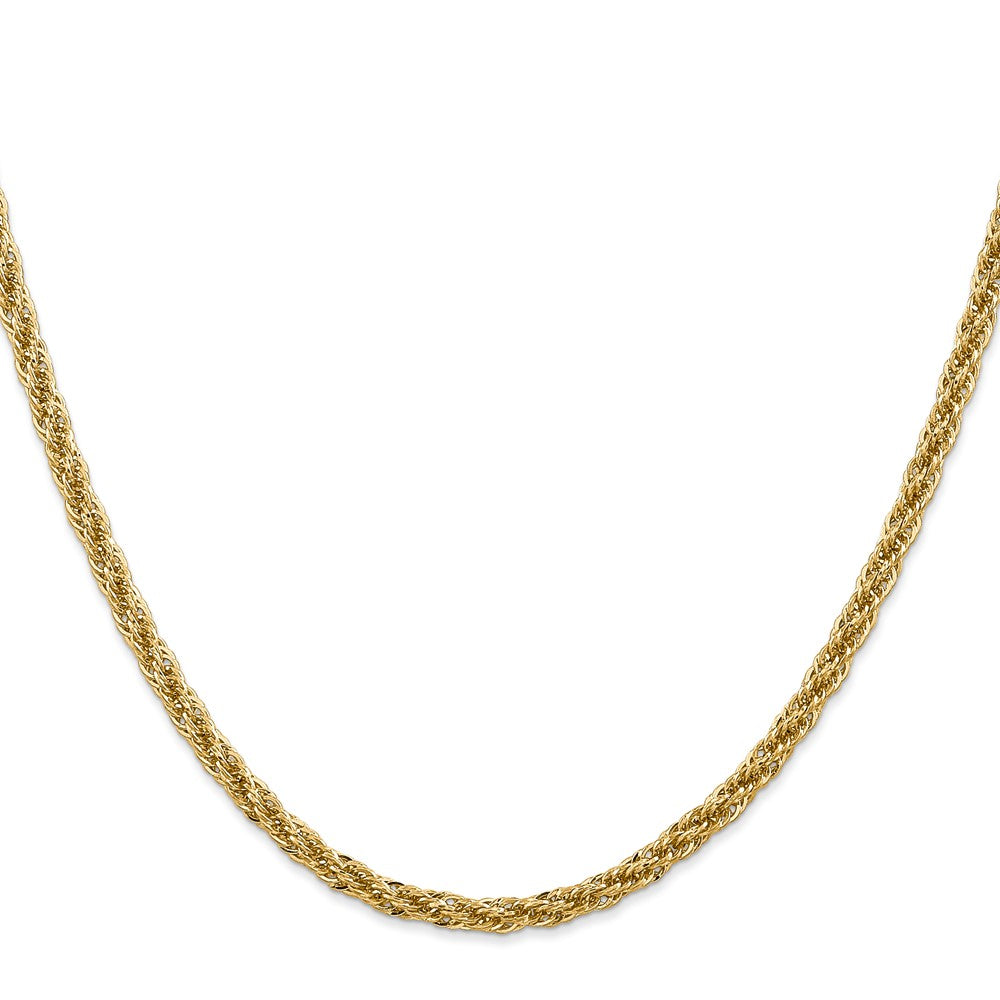 High-Quality 14K Gold 20-Inch 3.3mm Diamond-Cut Chain - Stylish & Affordable
