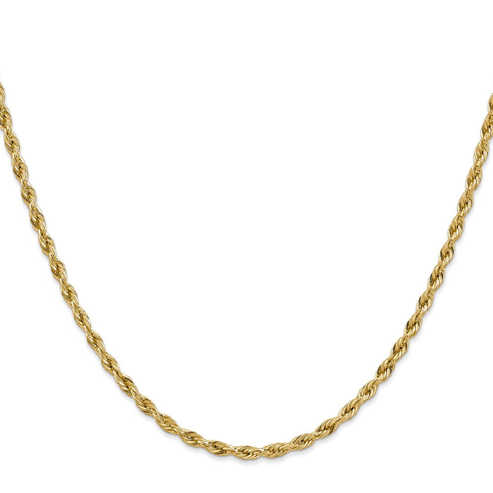 Exclusive 14K Gold 16-Inch 3mm Rope Chain - Stylish & Affordable Luxury