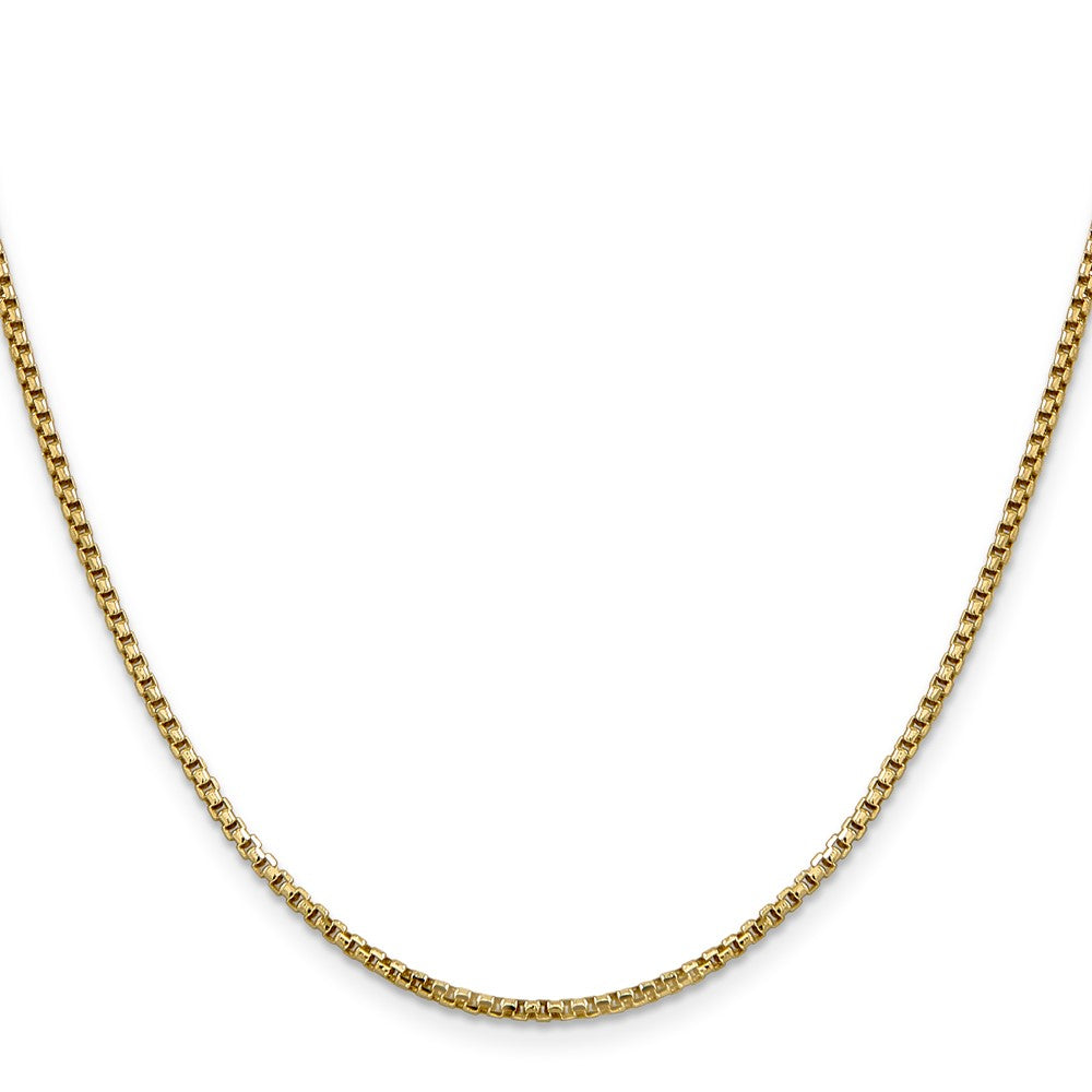 Buy 14K Gold 18-Inch 1.75mm Box Chain - Stylish & Affordable Luxury Jewelry