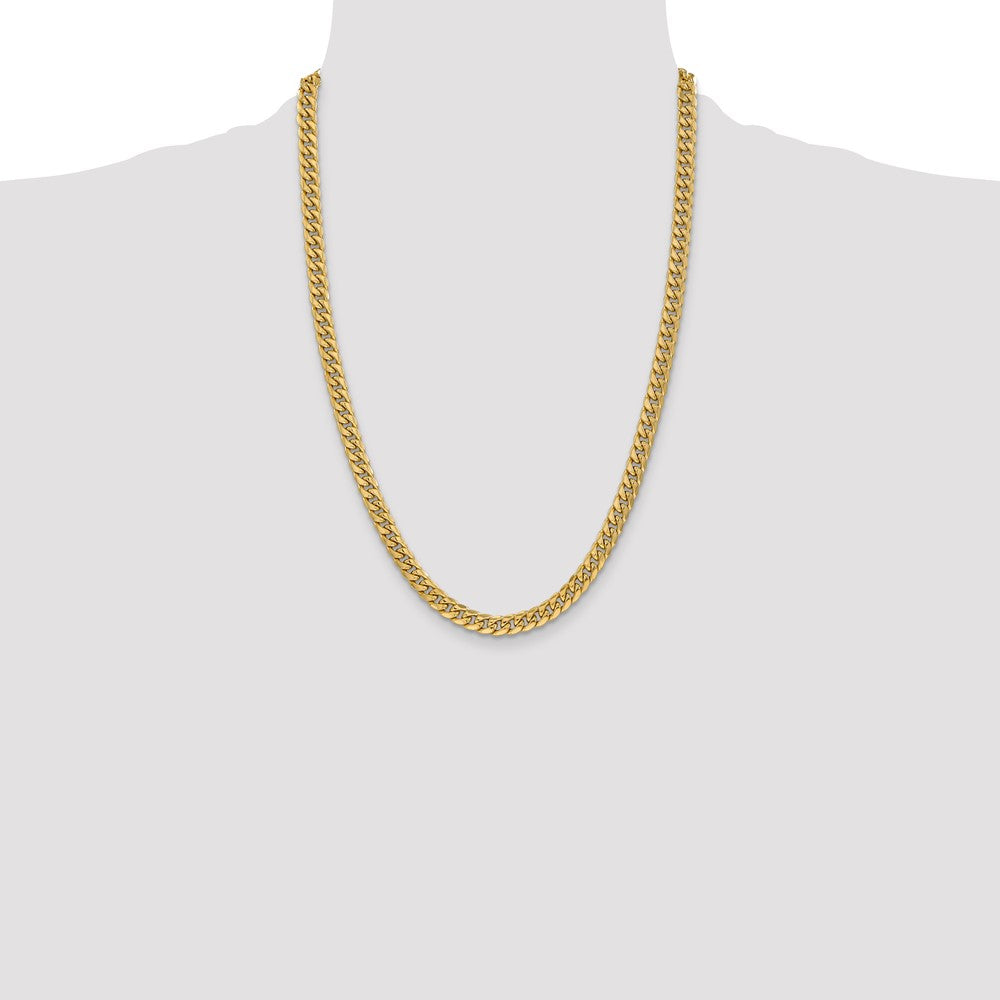 Buy Exclusive 14K Gold 24-Inch 6mm Miami Cuban Chain - Stylish & Affordable