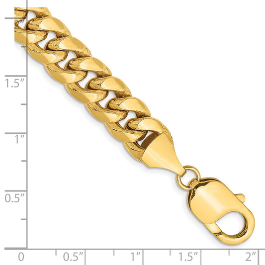 High-quality 14K Gold 8-Inch Miami Cuban Link Bracelet, 9.3mm - Stylish Value!
