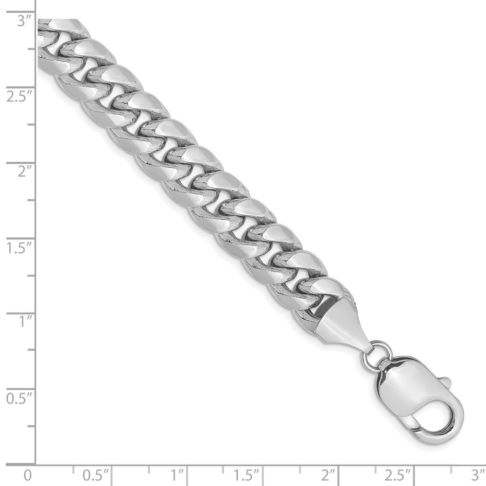 Shop Stylish 14K White Gold 9.3mm Miami Cuban Link Chain - Affordable Luxury!