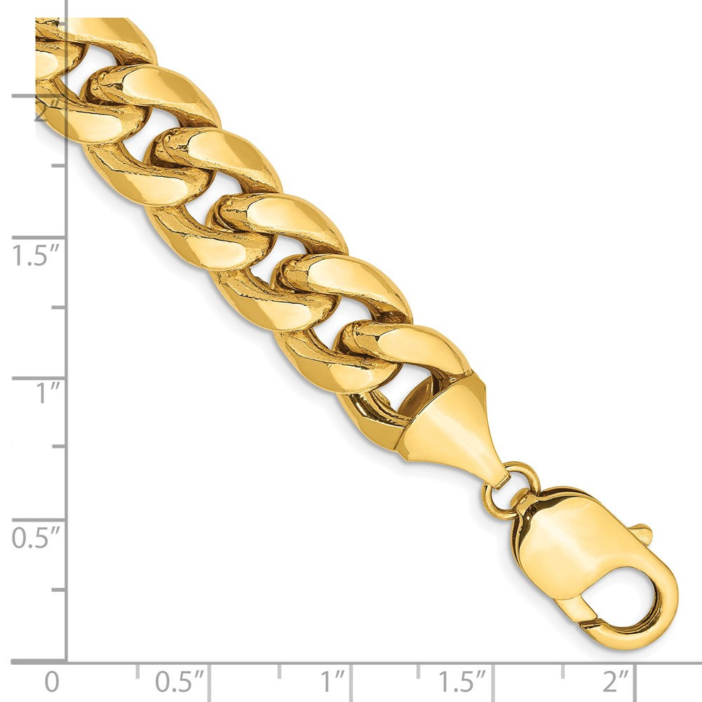 Buy Stylish 14K Gold 9-Inch Miami Cuban Link Chain - 11mm Semi-Solid Design