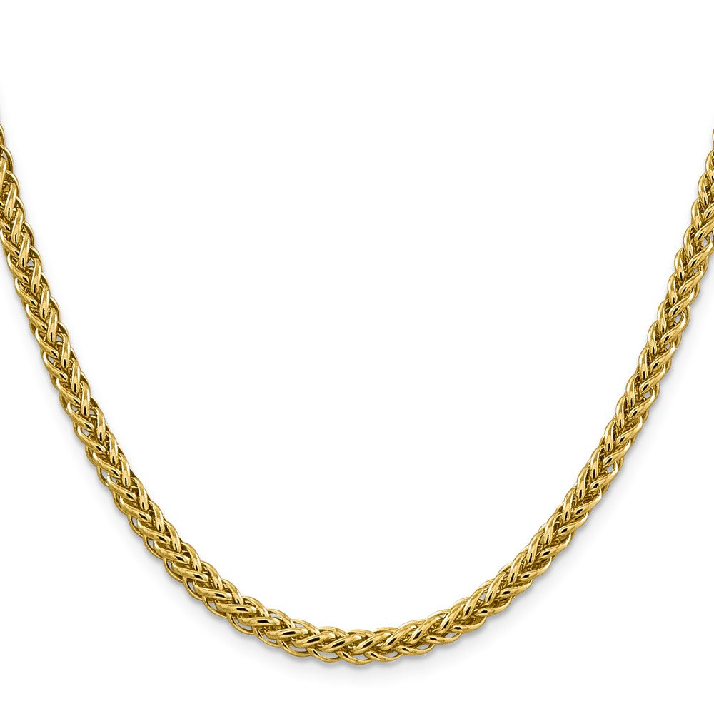 Buy 14K Gold 26-Inch Semi-Solid Wheat Chain - 4.65mm Luxury Style