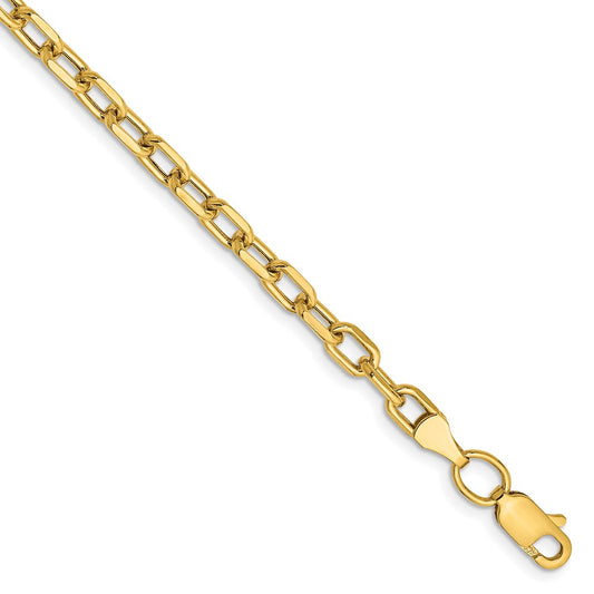 Shop Exclusive 14K Gold 3.7mm Semi-Solid Double Link Cable Chain - Stylish Value!