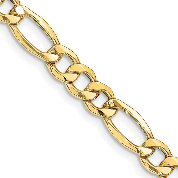 Shop Stylish 14K Gold 20-Inch 8.5mm Figaro Chain with Lobster Clasp-1