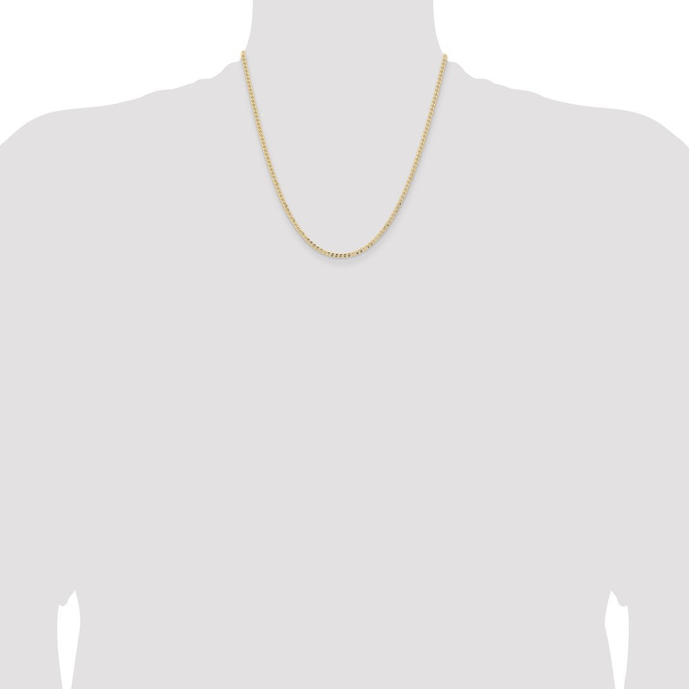 Buy Exclusive 14K Gold 20-Inch Curb Chain, 2.85mm Links - Stylish Value!