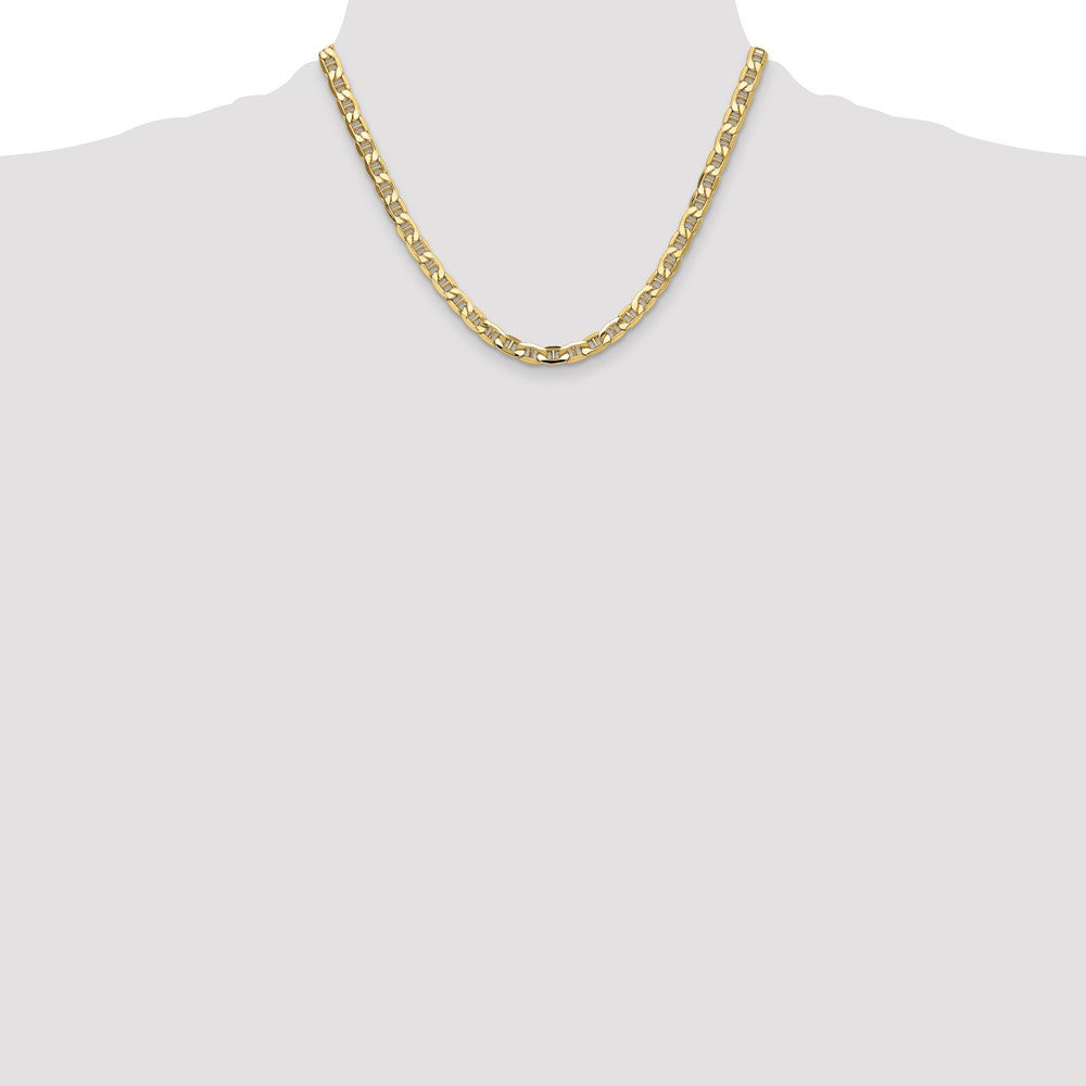 Shop Stylish 14K Gold 6.25mm Semi-Solid Anchor Link Chain at Affordable Price