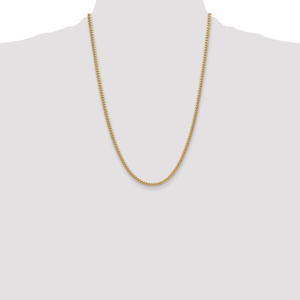 Buy Stylish 14K Gold 3.5mm Miami Cuban Link Chain - Luxury at Great Value