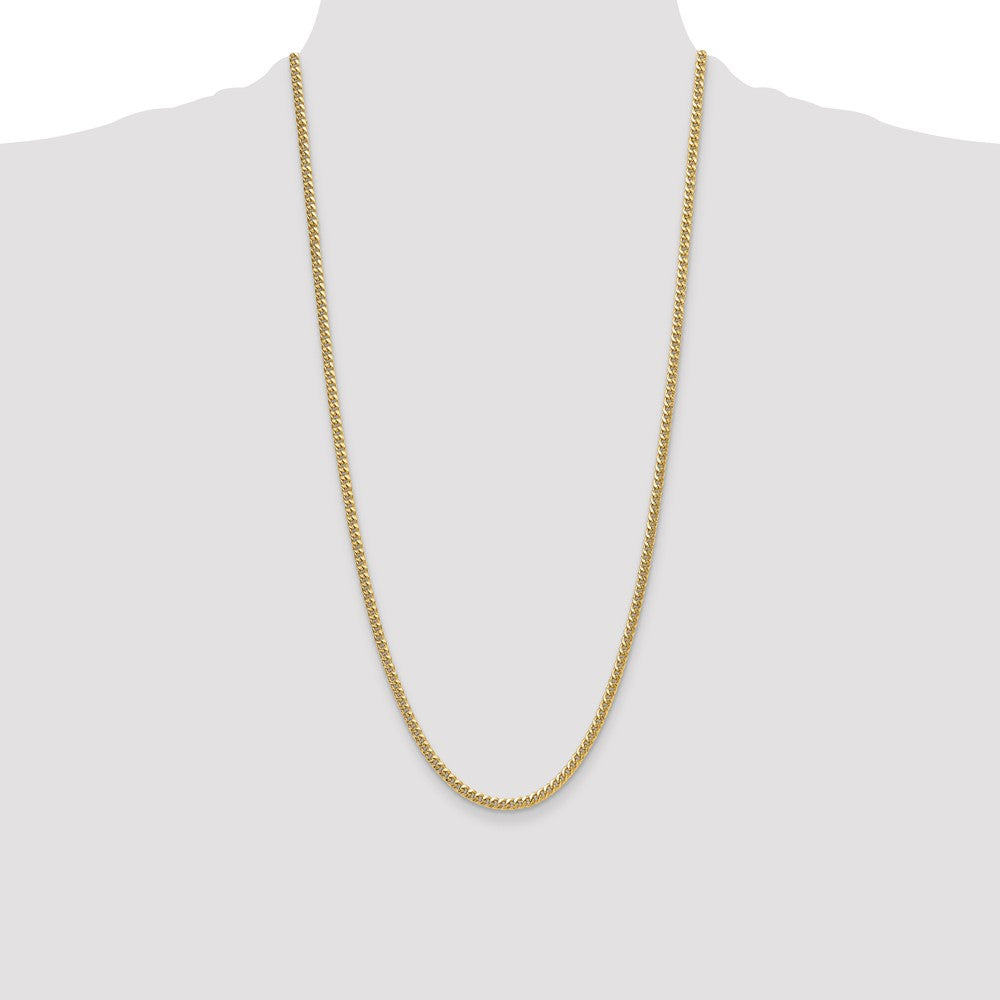 Buy Stylish 14K Gold 3.5mm Miami Cuban Link Chain - High-Quality Luxury