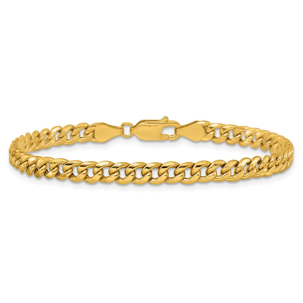 Exclusive 14K Gold 4.5mm Miami Cuban Link Chain - Stylish & Affordable Price!