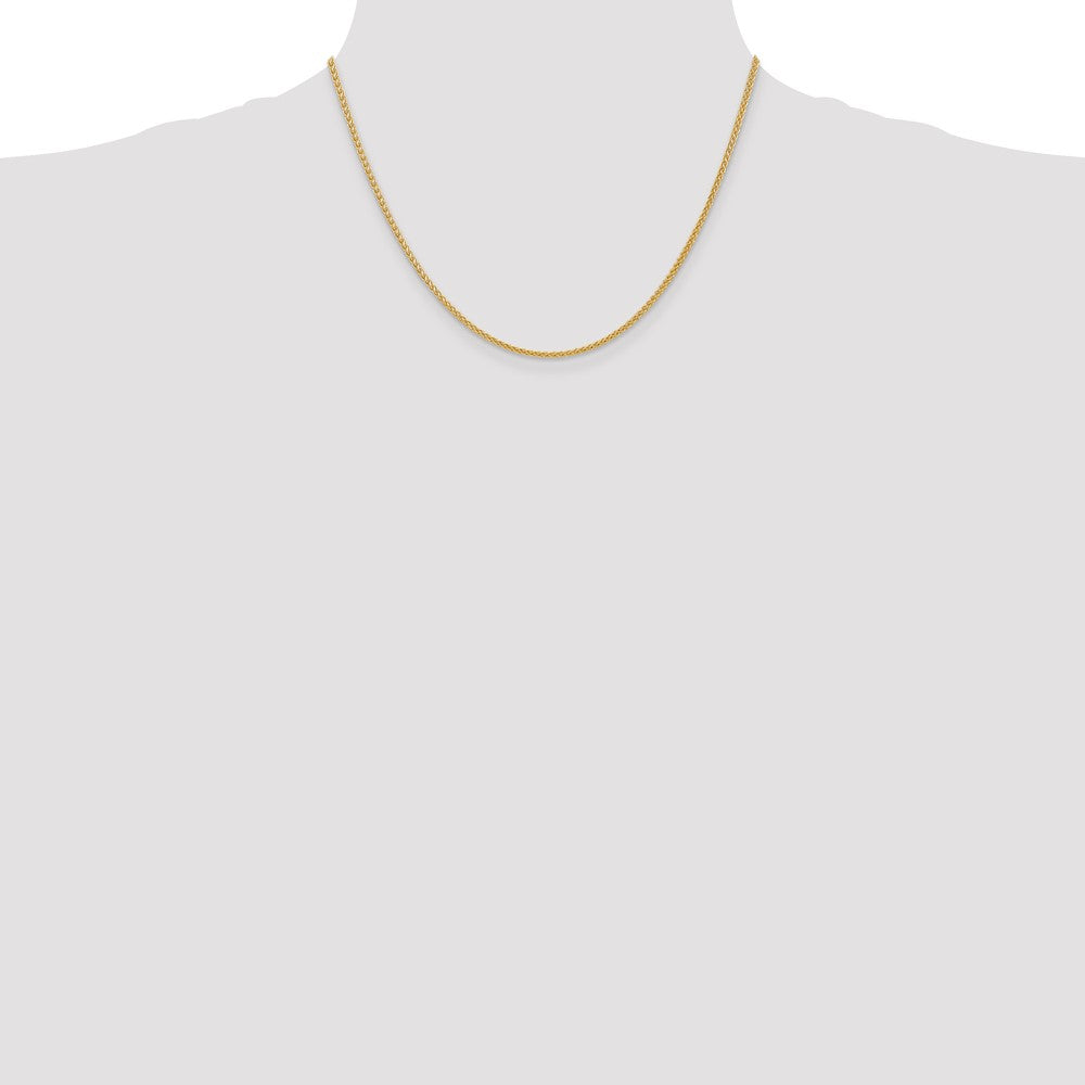 Exclusive 14K Gold 18-Inch 2mm Wheat Chain - Stylish & Affordable Luxury