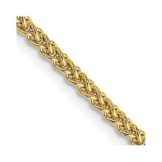 Buy Exclusive 14K Gold 16-Inch 2mm Wheat Chain - Stylish & Affordable