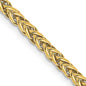 Shop 14K Gold 18-Inch 2.6mm Semi-Solid Wheat Chain - Stylish & Affordable!-1