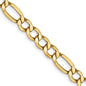 High-Quality 14K Gold 18-Inch Figaro Chain, 5.75mm - Affordable Luxury Jewelry-2