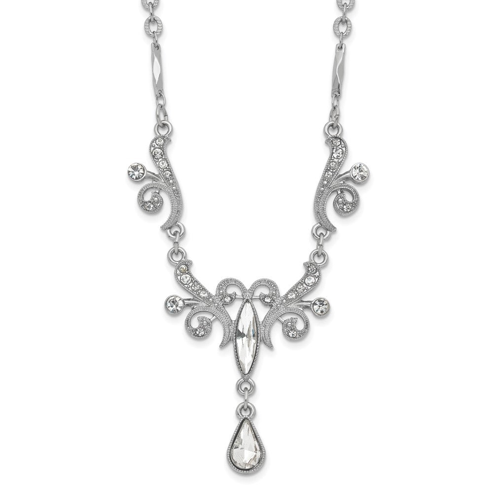 Buy Exclusive Vintage-Inspired Teardrop Necklace with Swarovski Crystals