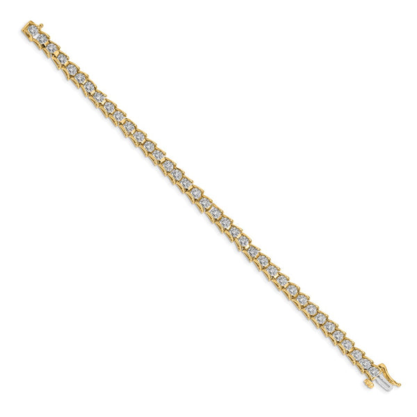 14K Gold Diamond Bracelet - Style GR1-1016462