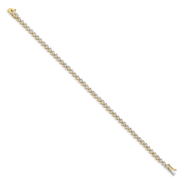 14K Gold Diamond Bracelet - Style GR1-1016466