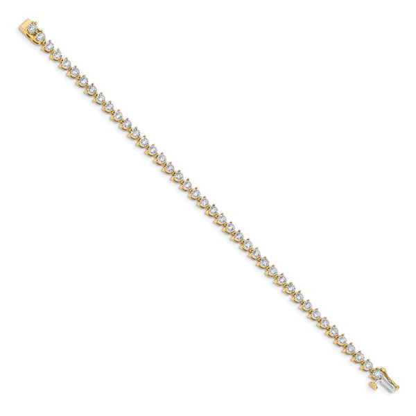 14K Gold Diamond Bracelet - Style GR1-1016469