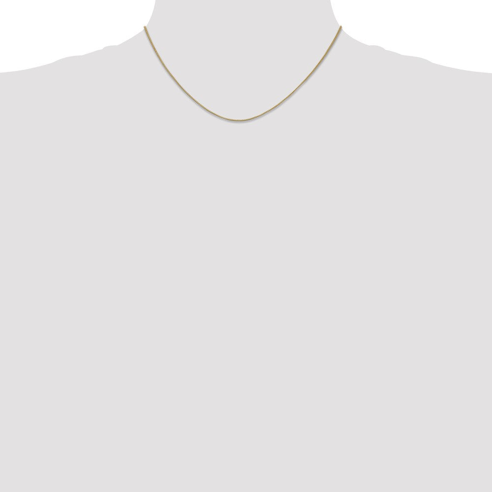 Shop Stylish 14K Gold 16-Inch 0.7mm Box Chain with Lobster Clasp