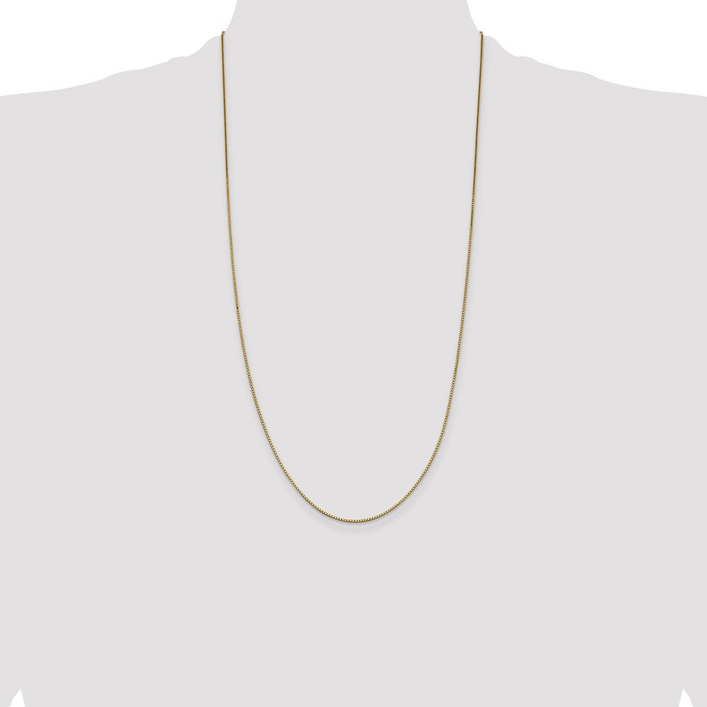Buy Exclusive 14K Gold 28-Inch .95mm Box Chain - Stylish Lobster Clasp