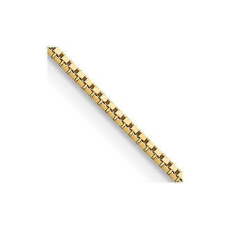 Shop Stylish 14K Gold .95mm Box Chain 14-Inch with Lobster Clasp - Luxury Value!