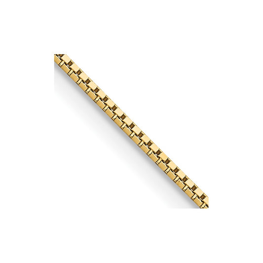 Shop Stylish 14K Gold .95mm Box Chain 14-Inch with Lobster Clasp - Luxury Value!