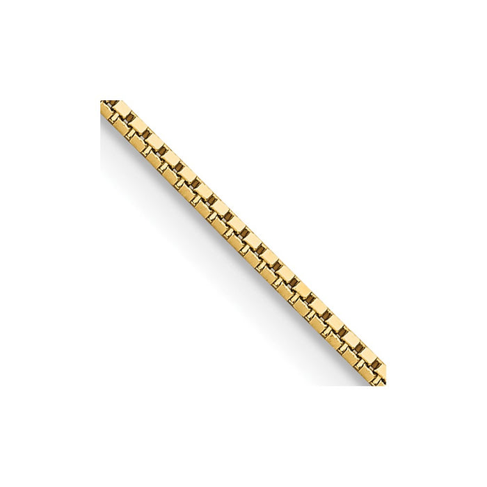 Shop Stylish 14K Gold .95mm Box Chain 14-Inch with Lobster Clasp - Luxury Value!-1
