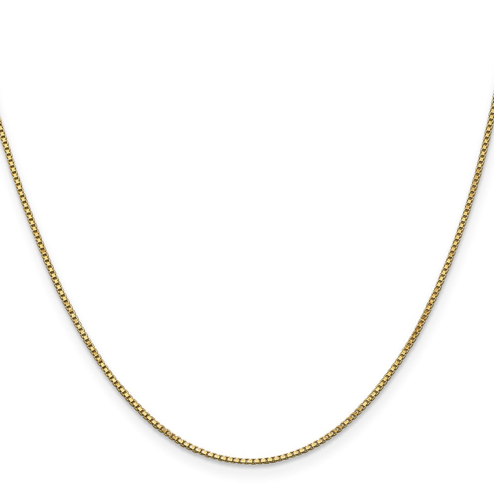 Shop Exclusive 14K Gold 26-Inch 1mm Box Chain - Stylish Lobster Clasp