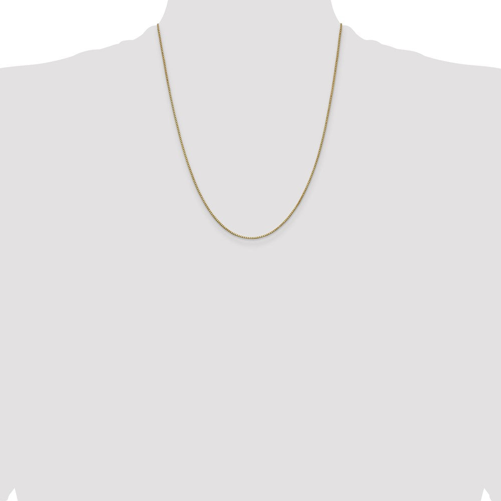 Shop Stylish 14K Gold 22-Inch 1mm Box Chain with Lobster Clasp | Affordable Luxury