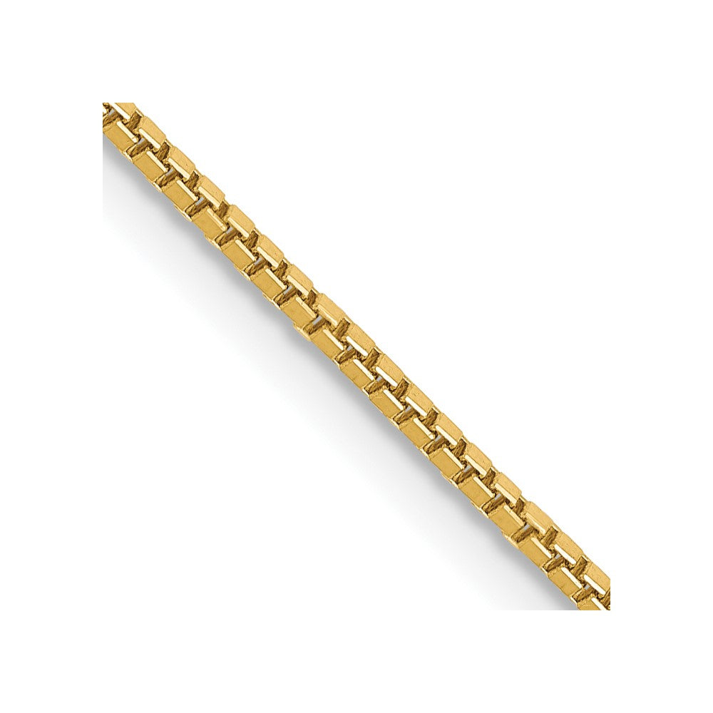 Buy 14K Gold 24-Inch 1mm Box Chain - Stylish & Affordable Luxury Accessory