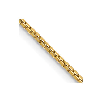 Shop Exclusive 14K Gold 30-Inch 1.05mm Box Chain - Stylish & Affordable!
