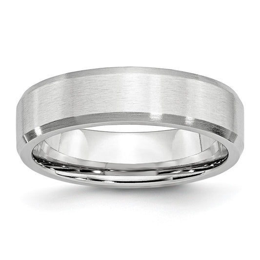 High-Quality Cobalt 6mm Chisel Band - Stylish Satin Finish & Affordable Price
