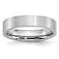 Buy High-Quality Cobalt Flat Satin Finish 5mm Chisel Band - Affordable Luxury!-7
