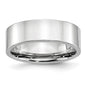 High-Quality 7mm Cobalt Chisel Flat Polished Ring | Stylish & Affordable Jewelry-10
