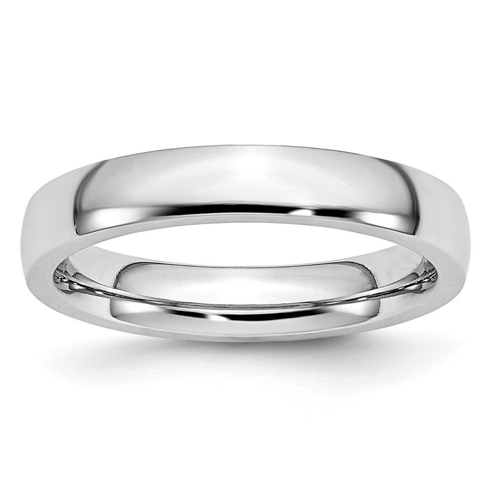 High-Quality Cobalt Chisel Polished 4mm Band Ring - Stylish & Affordable Value-1