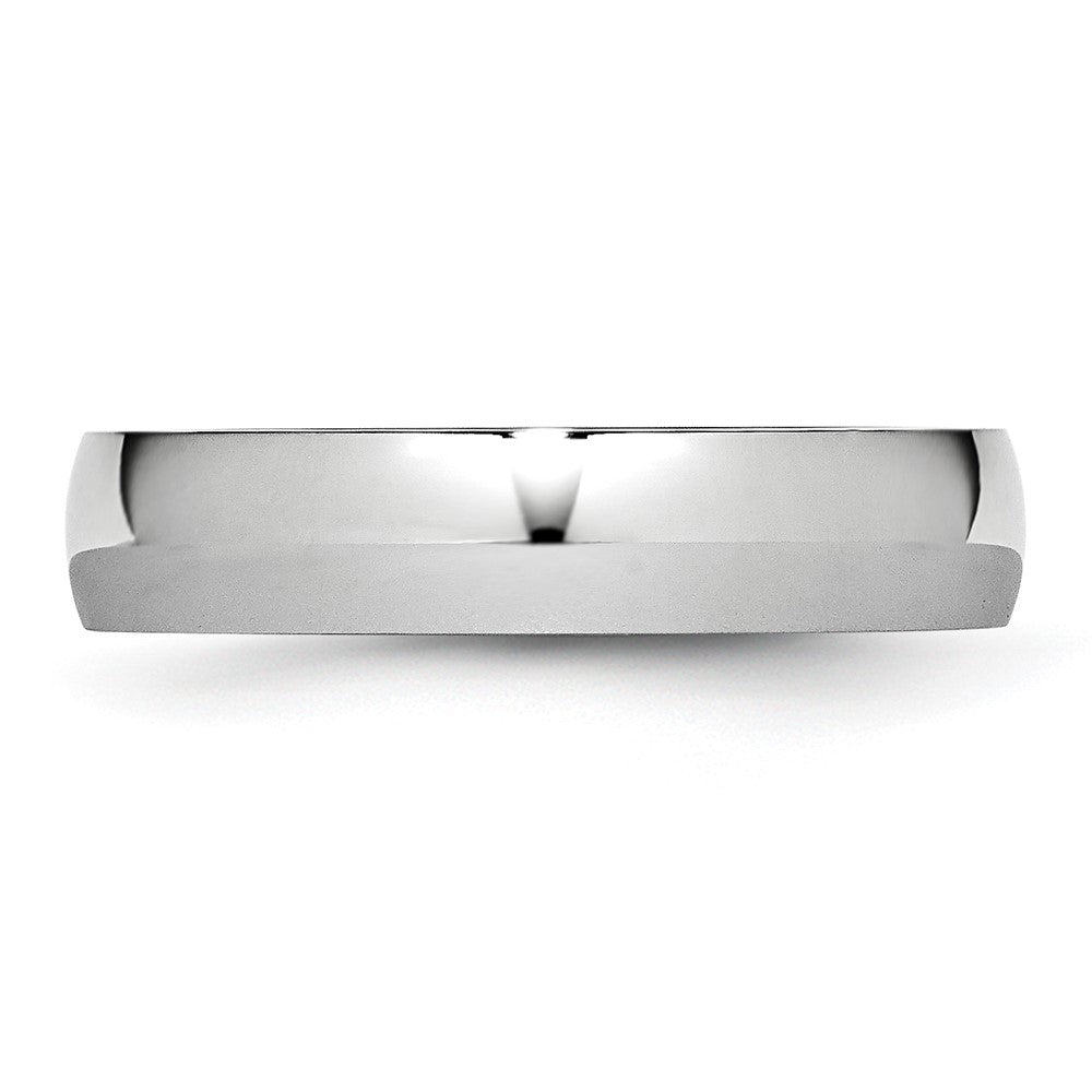 Buy Stylish Cobalt Chisel Polished 5mm Half-Round Band Ring - Luxury Value!
