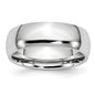 Buy Stylish Cobalt Chisel Polished 7mm Half-Round Band Ring - Luxury Value!-4